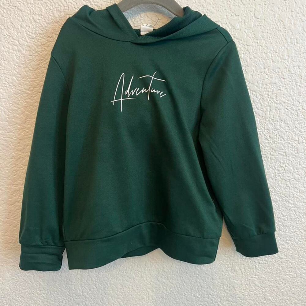 Green adventure hoodie